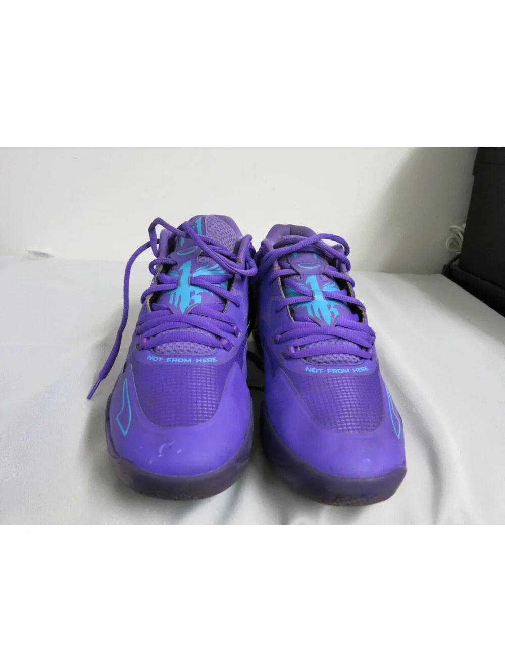 MELO 1 of 1 Puma MB.01 Queen City Purple Basketball Shoes Lamelo Ball sz 13